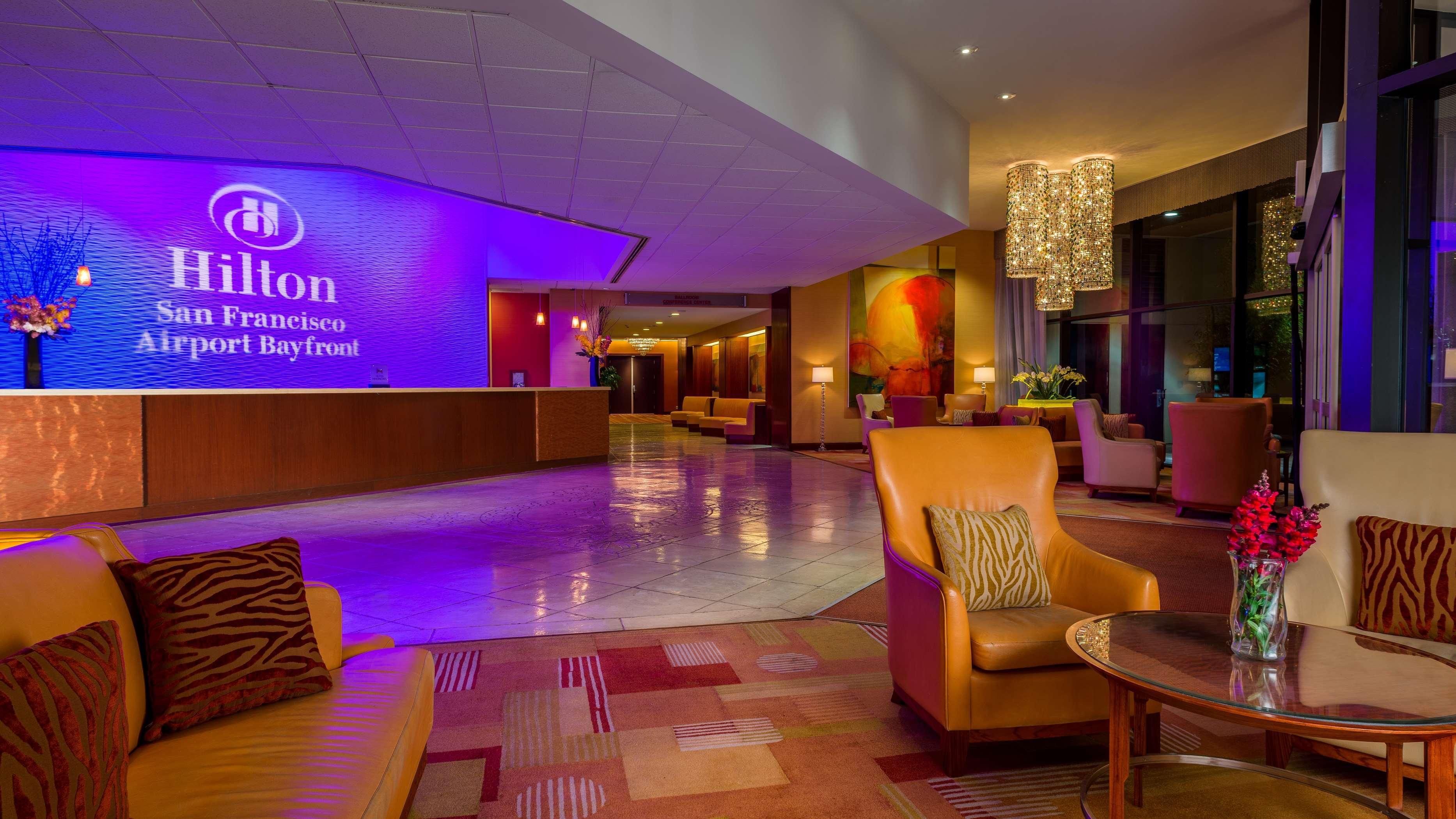 Hilton San Francisco Airport Bayfront - No Resort Fee Берлингейм Экстерьер фото